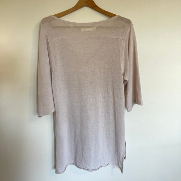 Free People We The Free Morgan Henley Top In Prosecco size Small - Picture 5 of 7